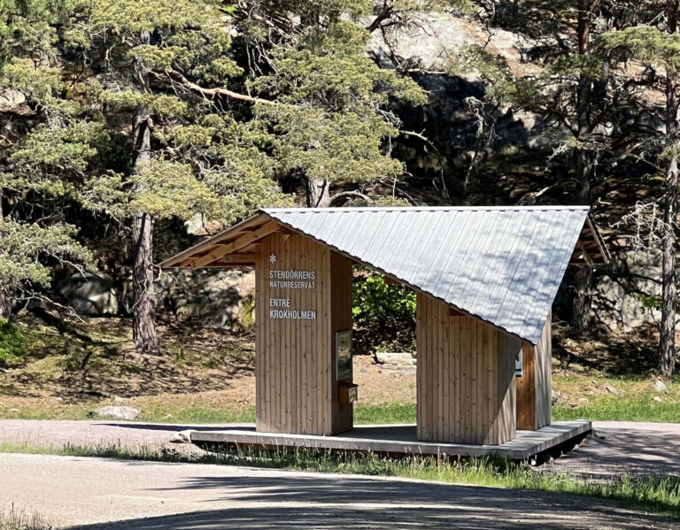 Stendörren entré